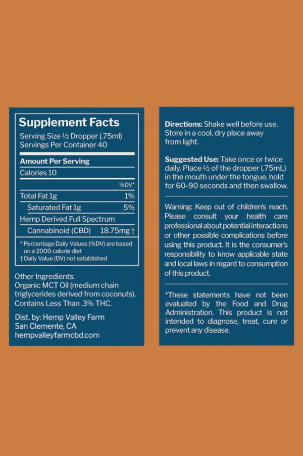 Calm – CBD Tincture - Image 5